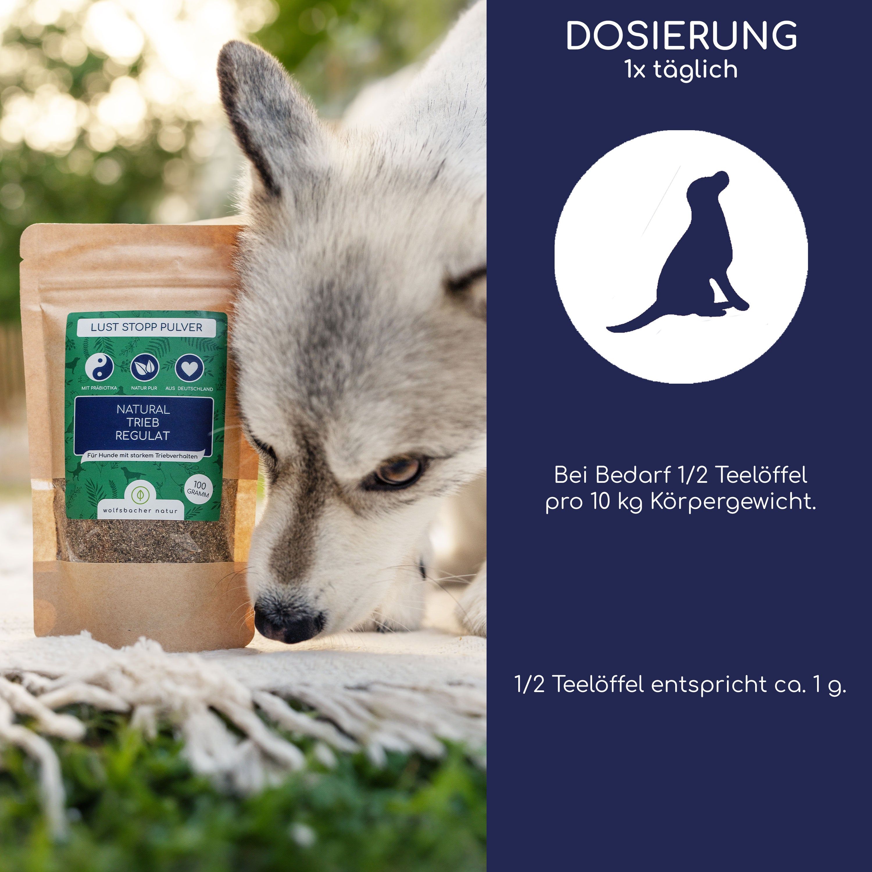 Wolfsbacher Natur Triebregulat Pulver