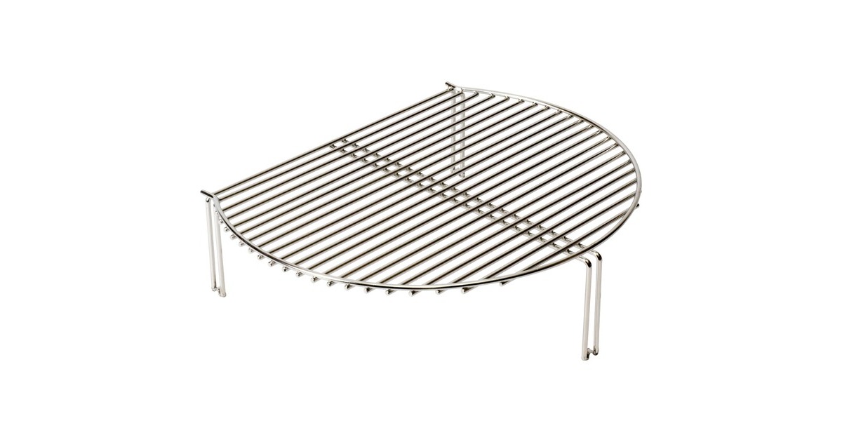 Kamado JoeGrillvergroter voor Classic  grillrooster  (Zilver)
