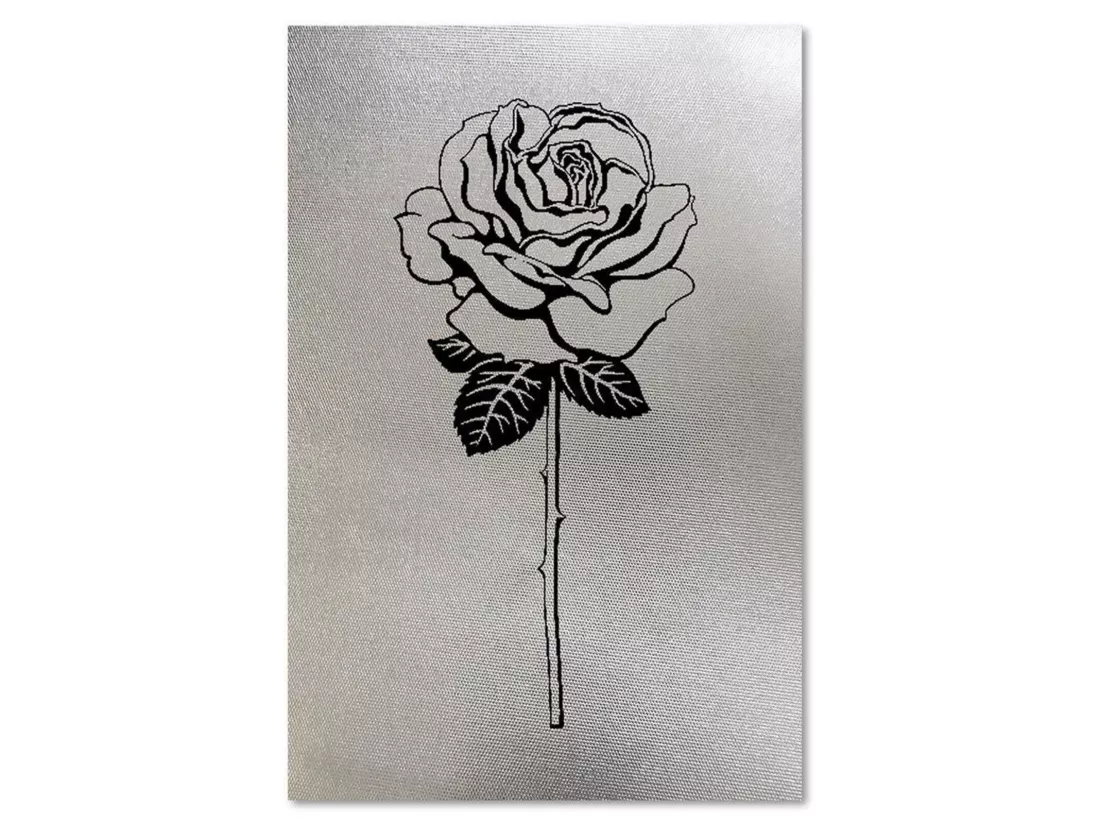 Tableau rose dessinée 1 - 80 x 120 cm