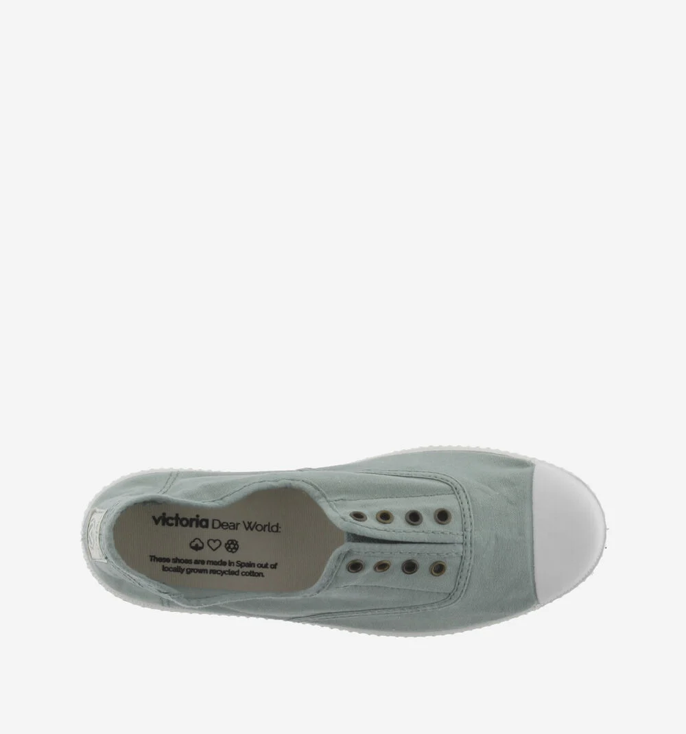 1915 INGLESA TENNIS TOILE DREC® ÉLASTIQUE Baskets en toile avec élastique pour femme JADE