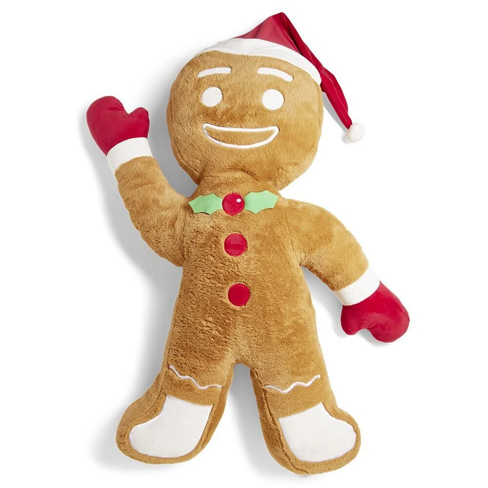 Peluche bonhomme pain d'épice H110cm