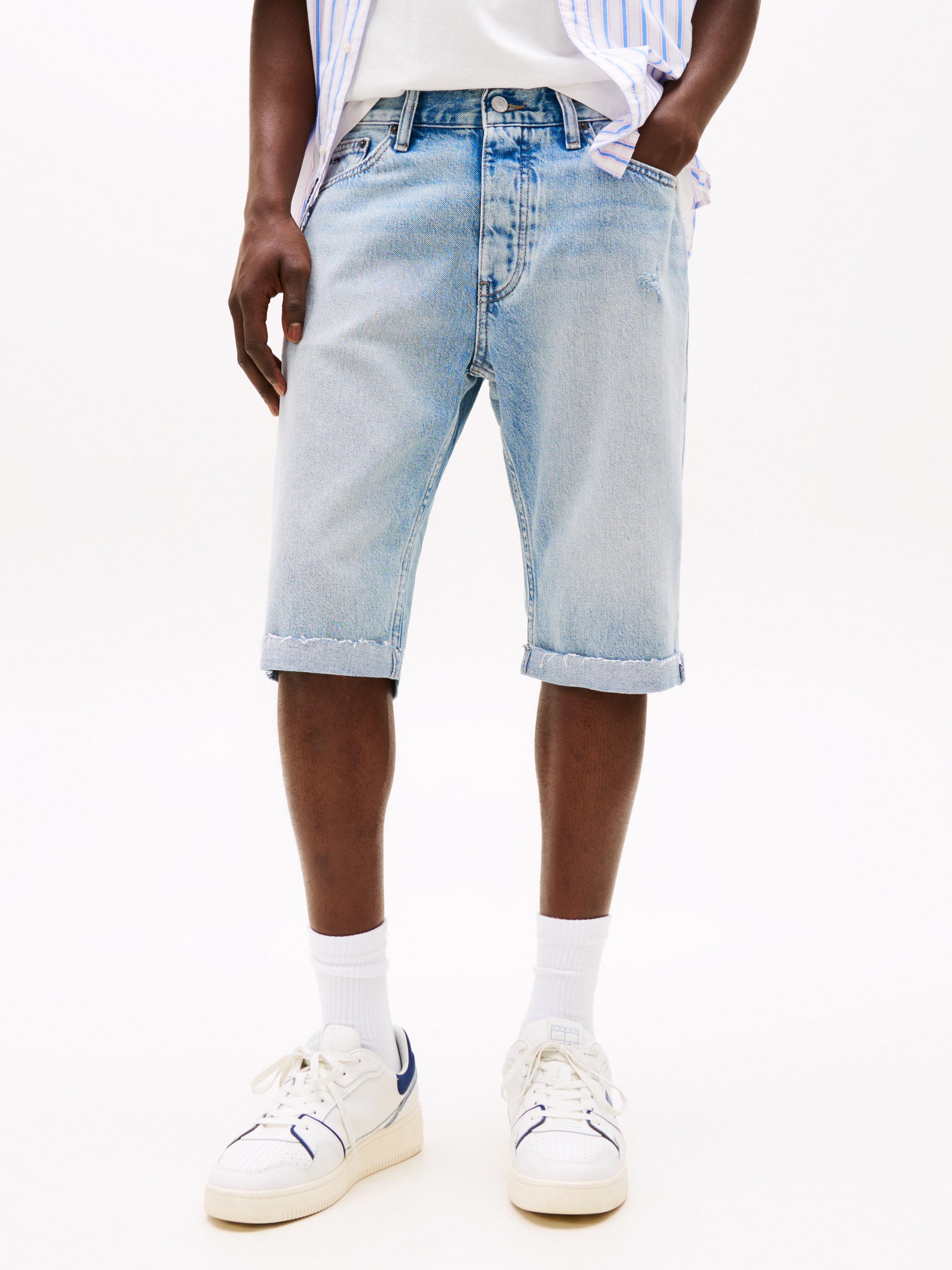 Tommy Jeans Jeansshorts »RYAN SHORT CBF«, Mit Gürtelschlaufen