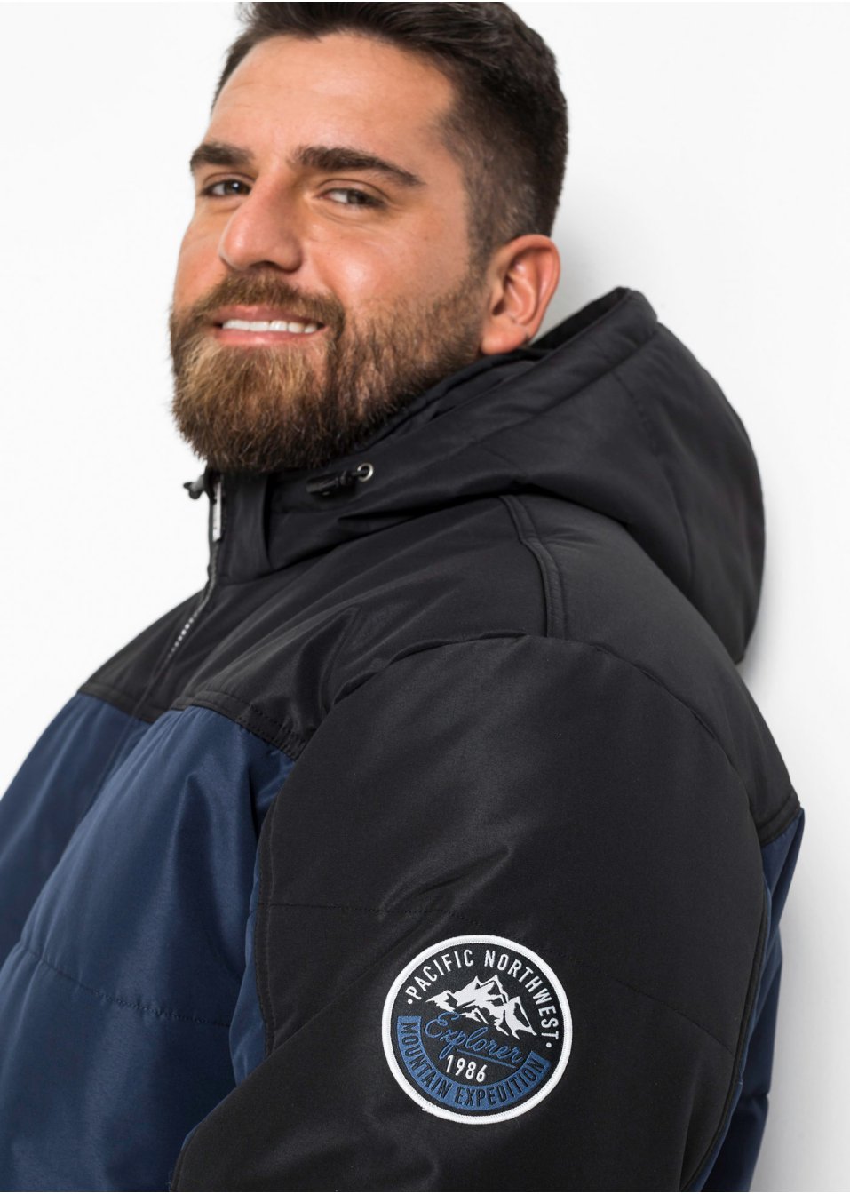 Veste matelassée coupe confort à capuche