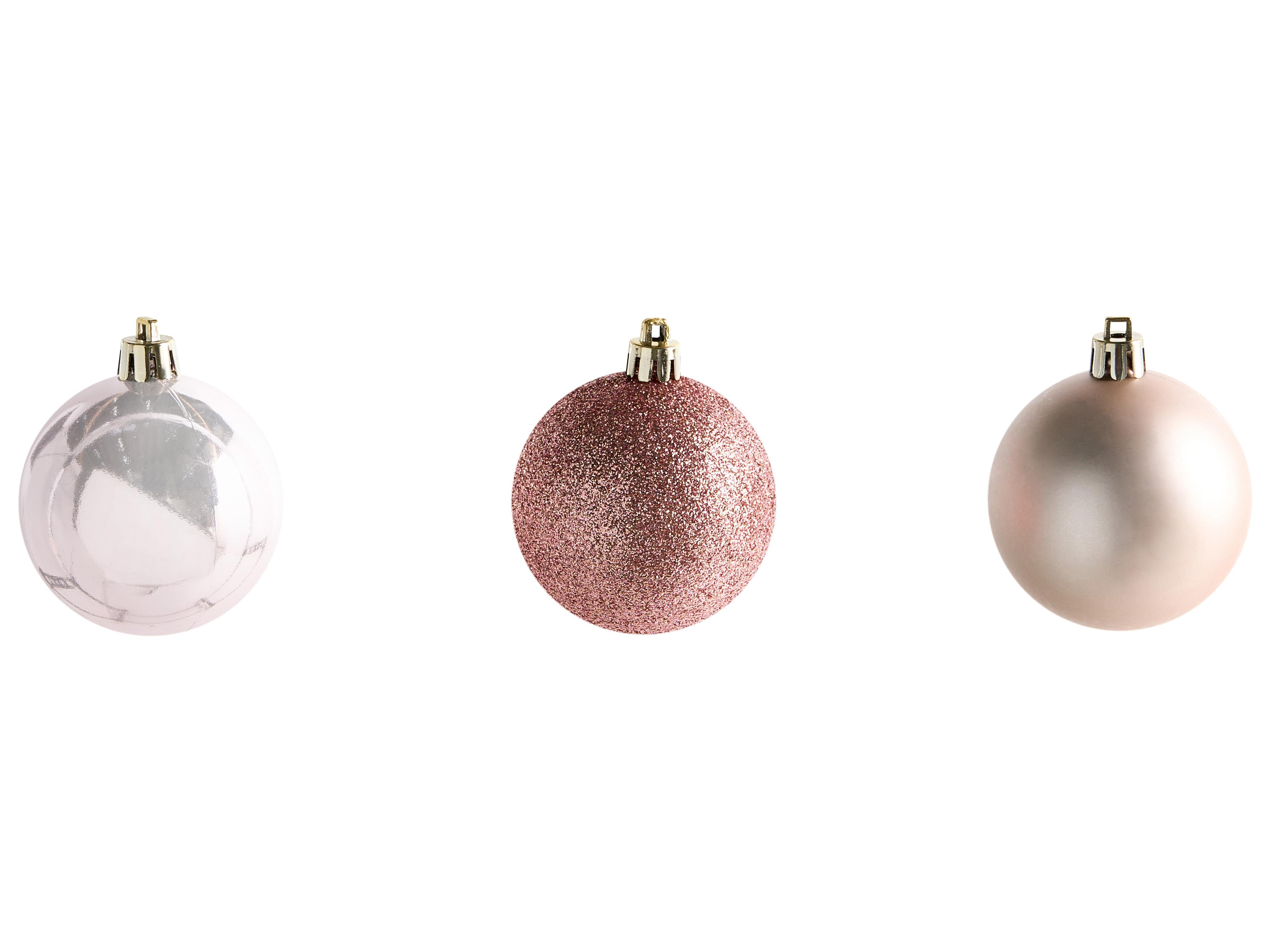 Set van 60 kerstballen TYIN Roze