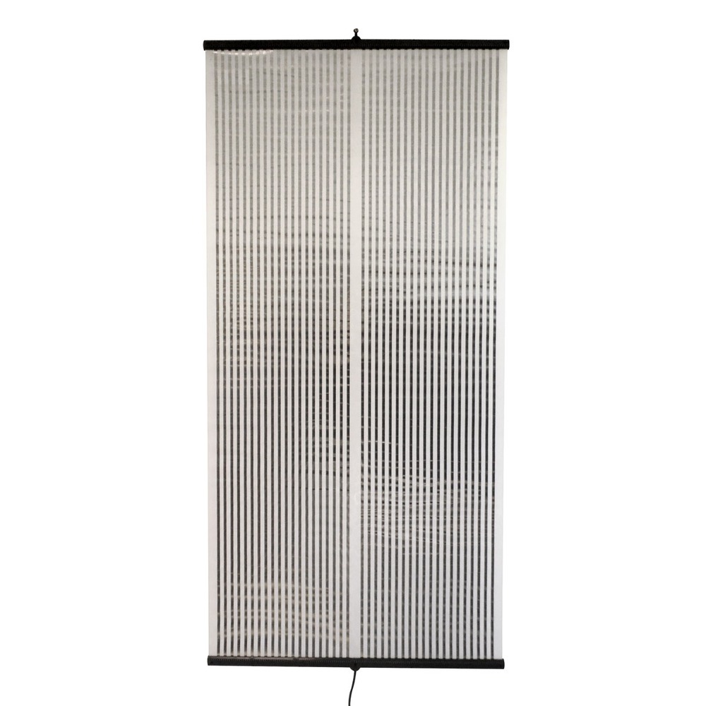 Chauffage poster rayonnant 500w - blanc opaque