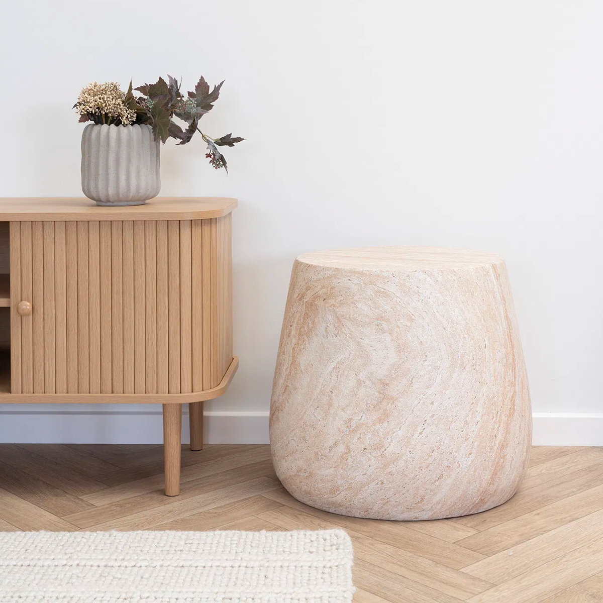 Bijzettafel Dorus Beige