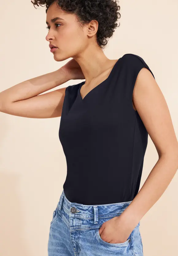 Sommer T-Shirt - deep blue
