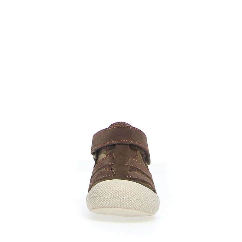 Naturino Naturino Cocoon Supersouple Bede sandales Suede marron