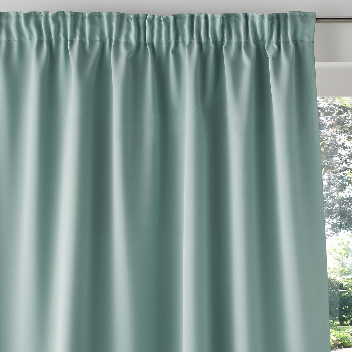 LA REDOUTE INTERIEURS<br>Cortina blackout com acabamento franzido, Voda