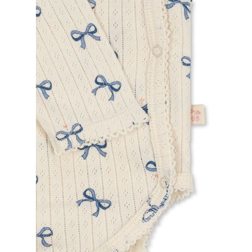 Konges Sløjd Minnie Newborn Body, Bow Bleu, 50-56 cm