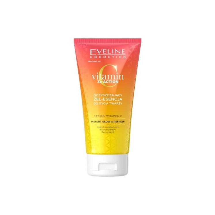 Eveline Vitamin C 3x Action Cleansing Gel - Gesichtswaschessenz 150 ml