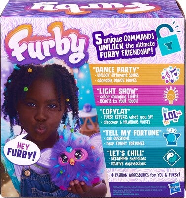 Furby Interaktivt Kosedyr, Lilla