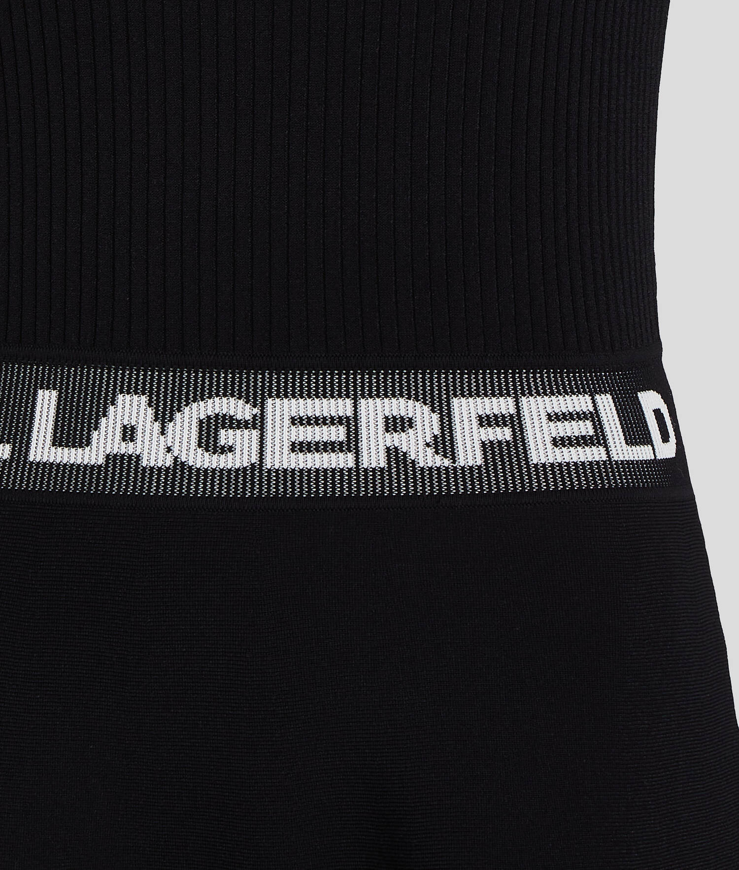 ROBE À MANCHES COURTES AVEC LOGO KARL