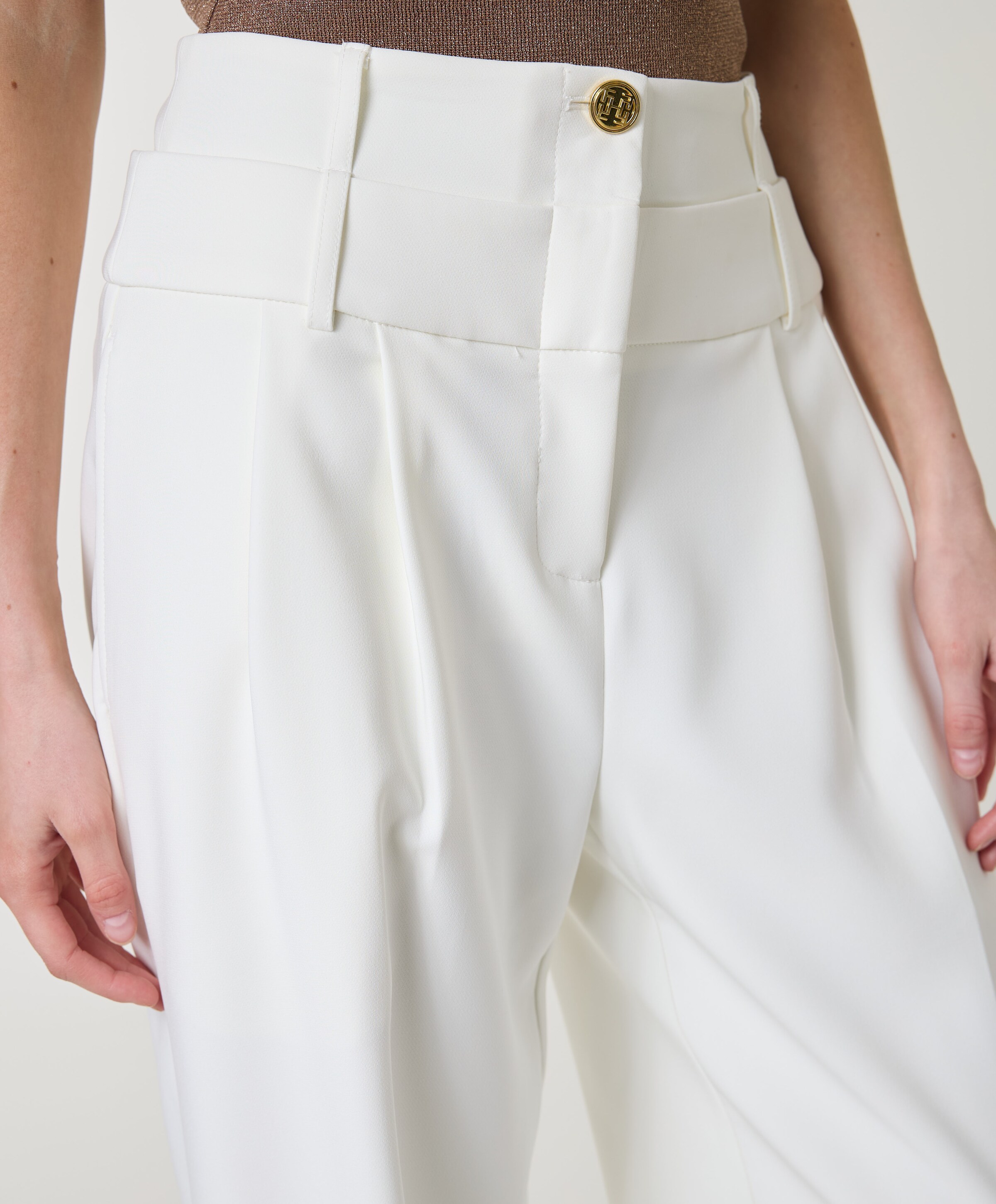 Fifth House Melodi dames broek beige
