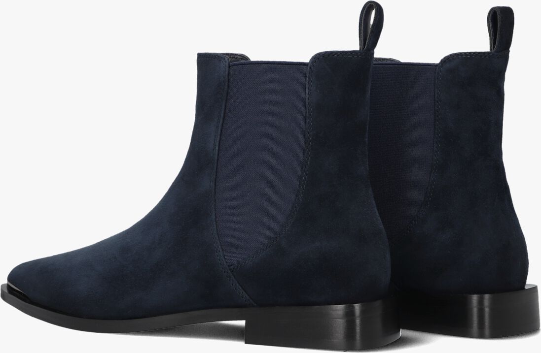 blauwe stefano lauran chelsea boots pe2061
