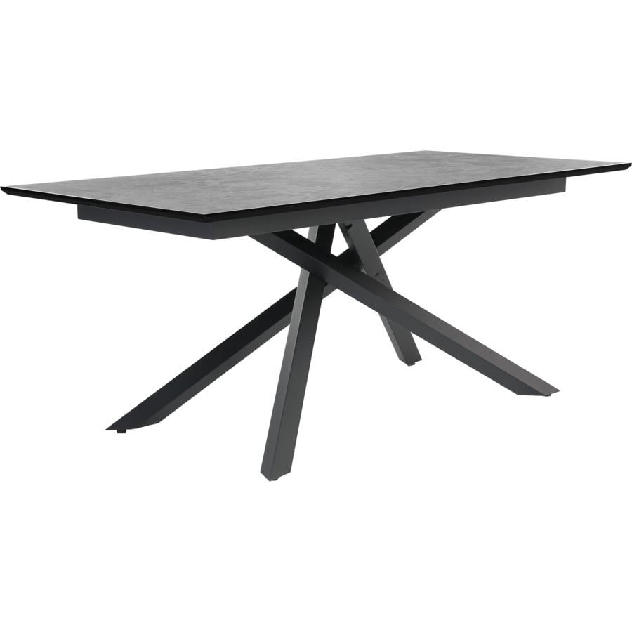 Hocker Lena Kunststoff schwarz