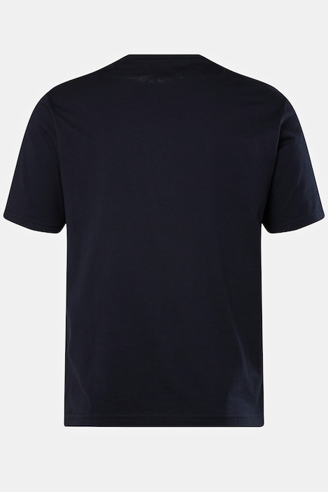 T-Shirt, Halbarm, Surfer-Print, Rundhals, bis 8 XL