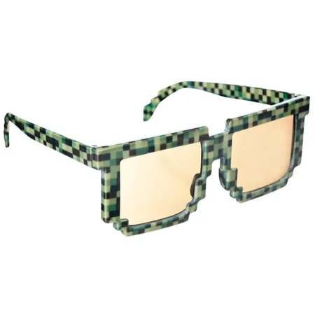amscan Spaß-Brille Pixel