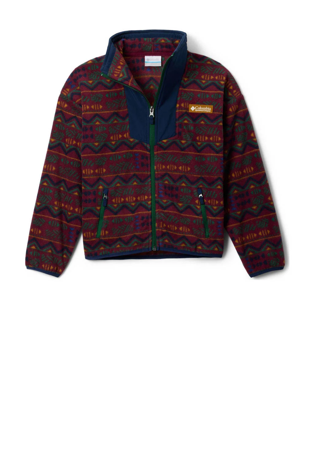 Columbia fleece vest Sequoia Grovedonkerrood