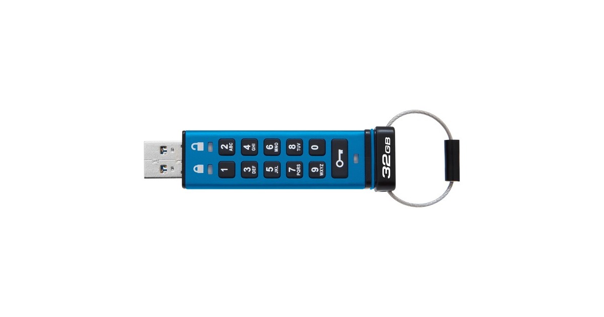 KingstonIronKey Keypad 200 32 GB usb-stick  (USB-A 3.2 Gen 1)