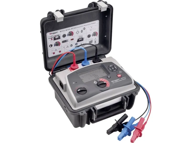 Megger MIT515-EU Isolationsmåler 250 V, 500 V, 1000 V, 2500 V, 5000 V 10 TΩ
