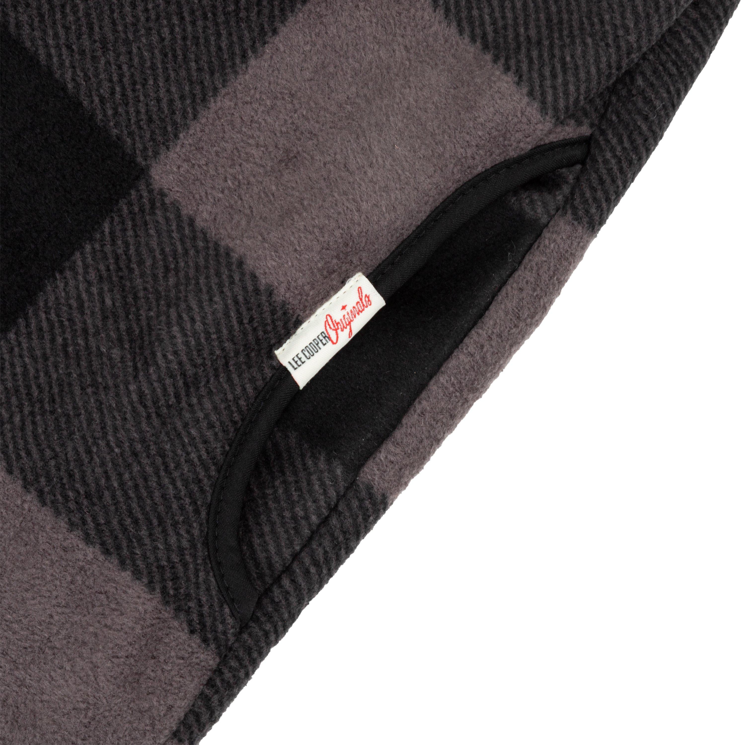 Lee Cooper Zip Mens Sherpa Jacket