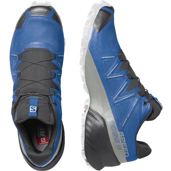 Chaussure trail SALOMON SPEEDCROSS 5 SKYDIVER/BLACK/WHITE (PANTONE BRIGHT WHITE)