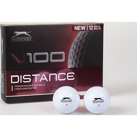 V100 golfbold 12-pak - hvid