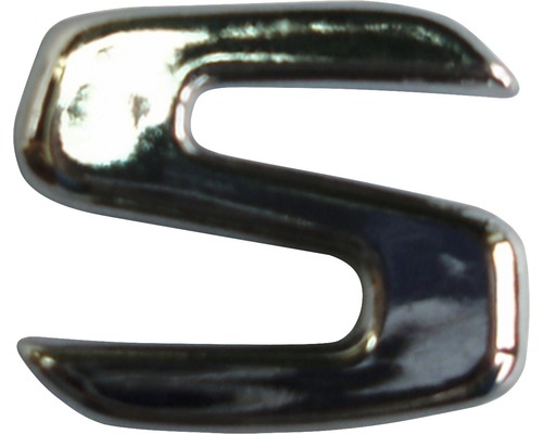 3D reliëfsticker letter 