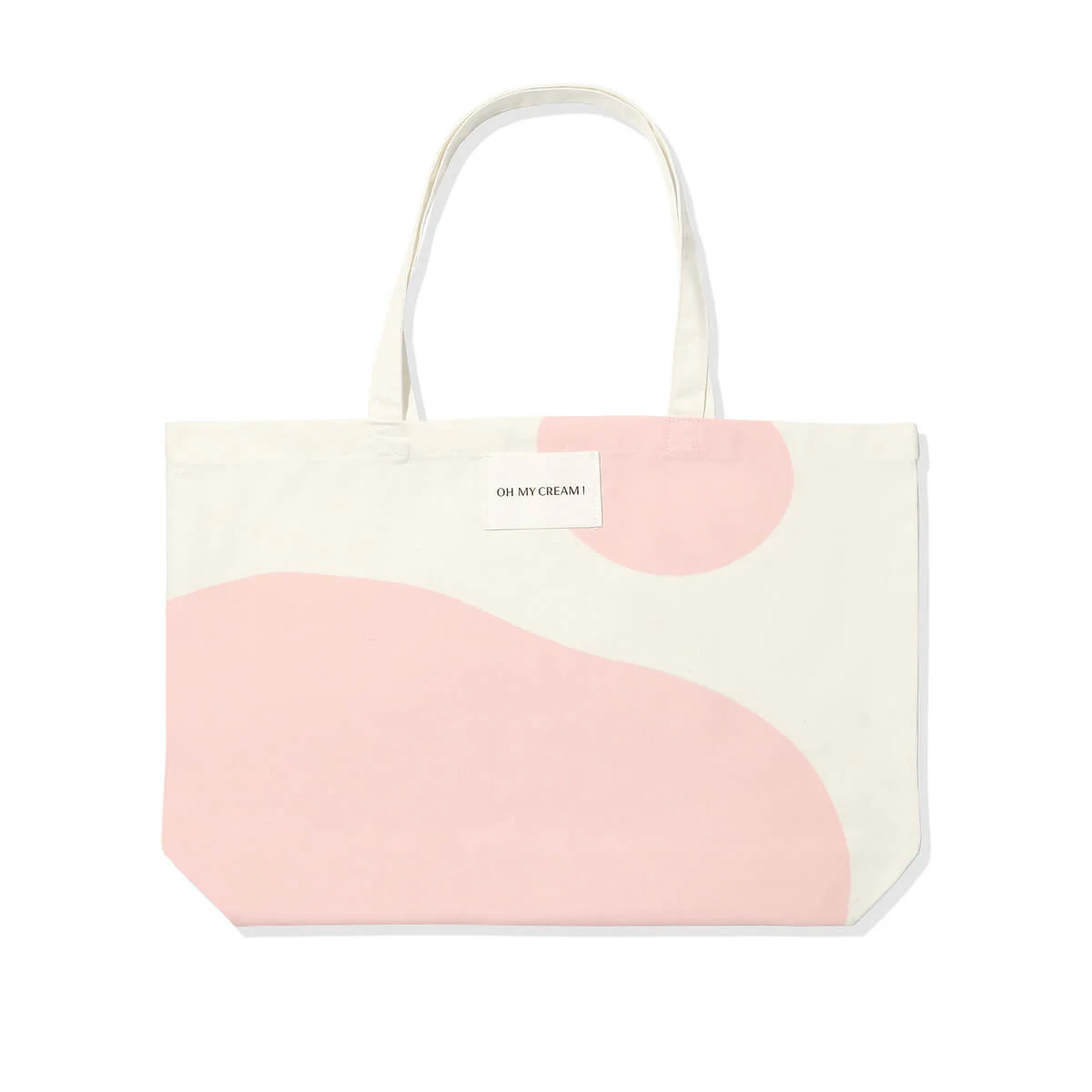 Oh My Cream Tote Bag en coton