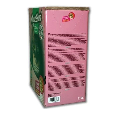 Pacote com 4 caixas de areia para gatos não aglomerantes com aroma de talco