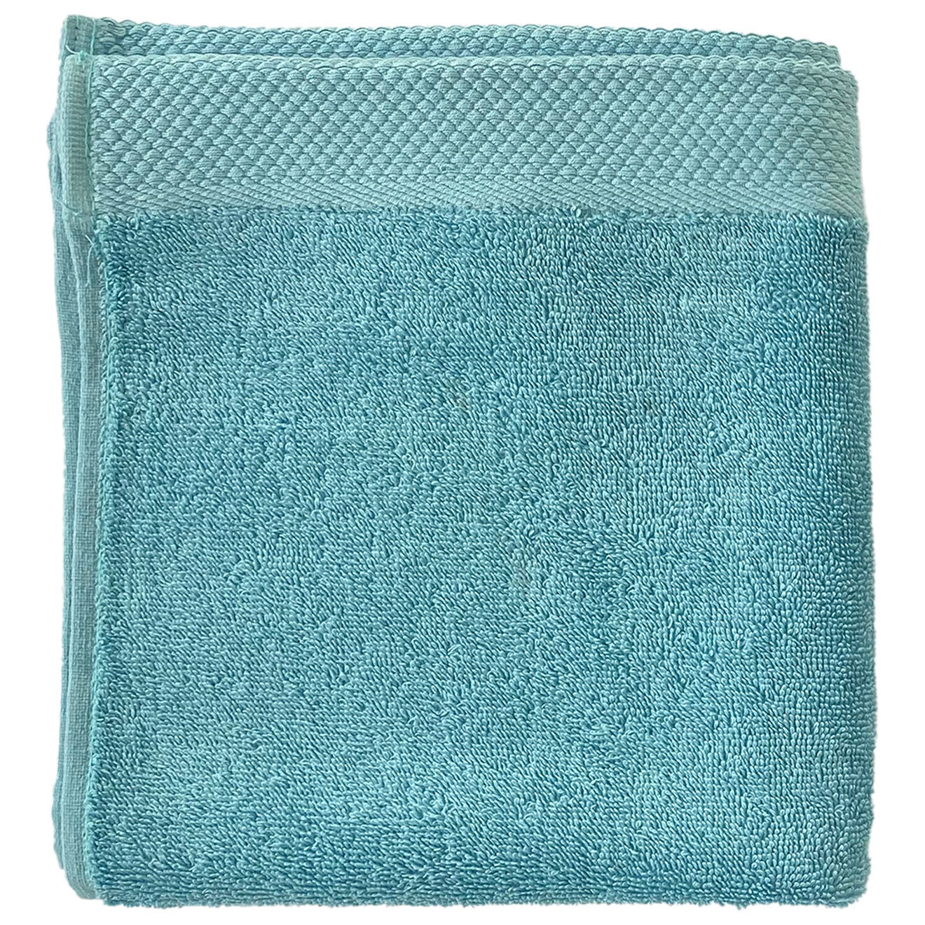 Soft by Perle de Coton Serviette de toilette aqua
