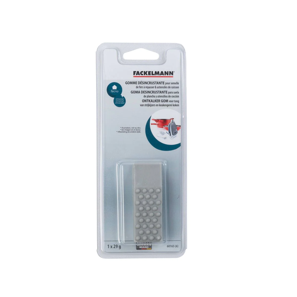 Gomme écologique désincrustante Accessoires ménage et repassage Fackel