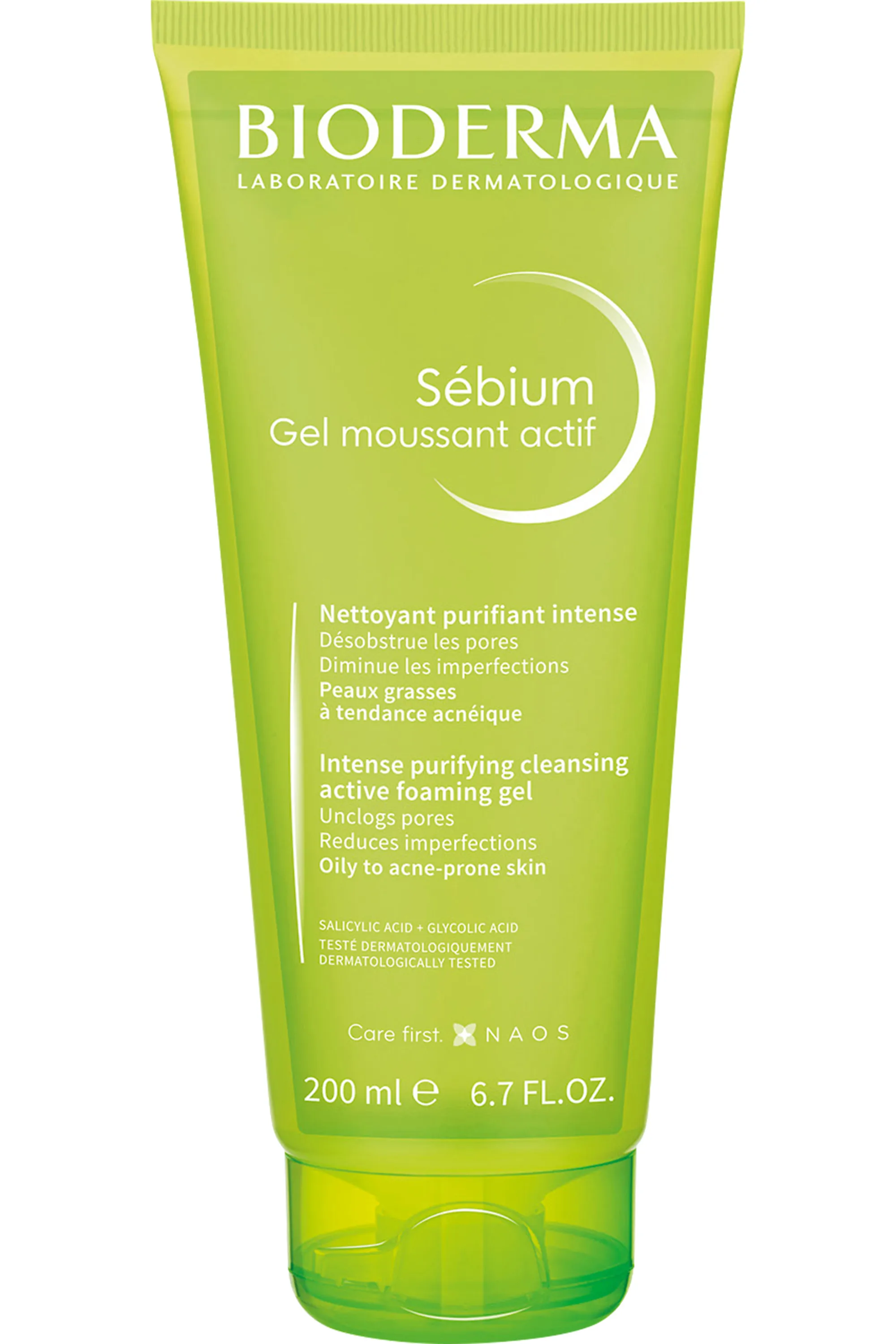 Bioderma Gel moussant actif visage Sébium-200 ml