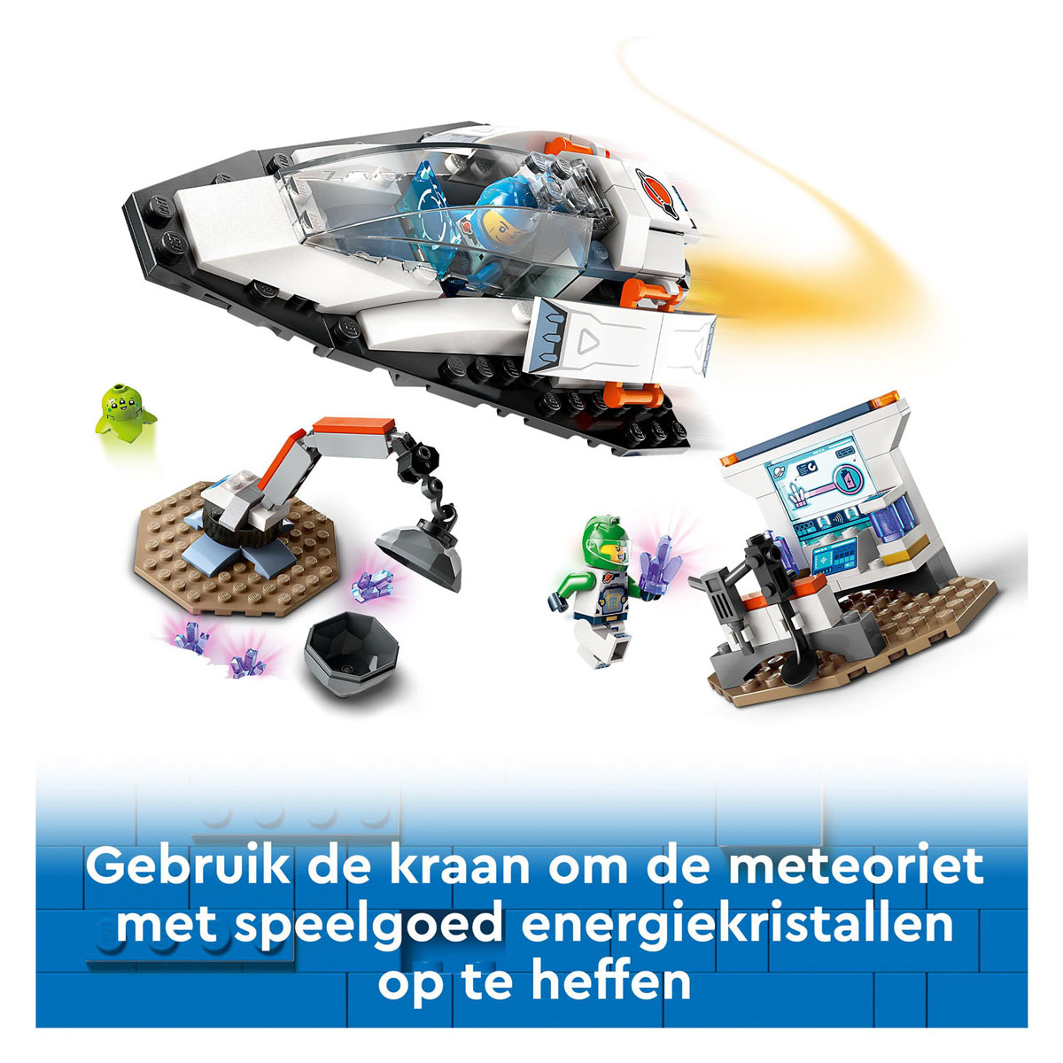 LEGO City 60429 Ruimteschip en Ontdekking Van Asteroide