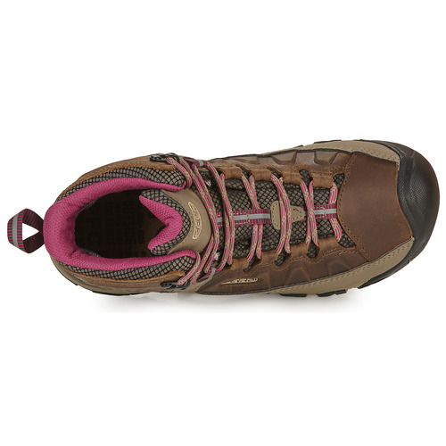 Keen - TARGHEE III MID WP Marrón / Rosa