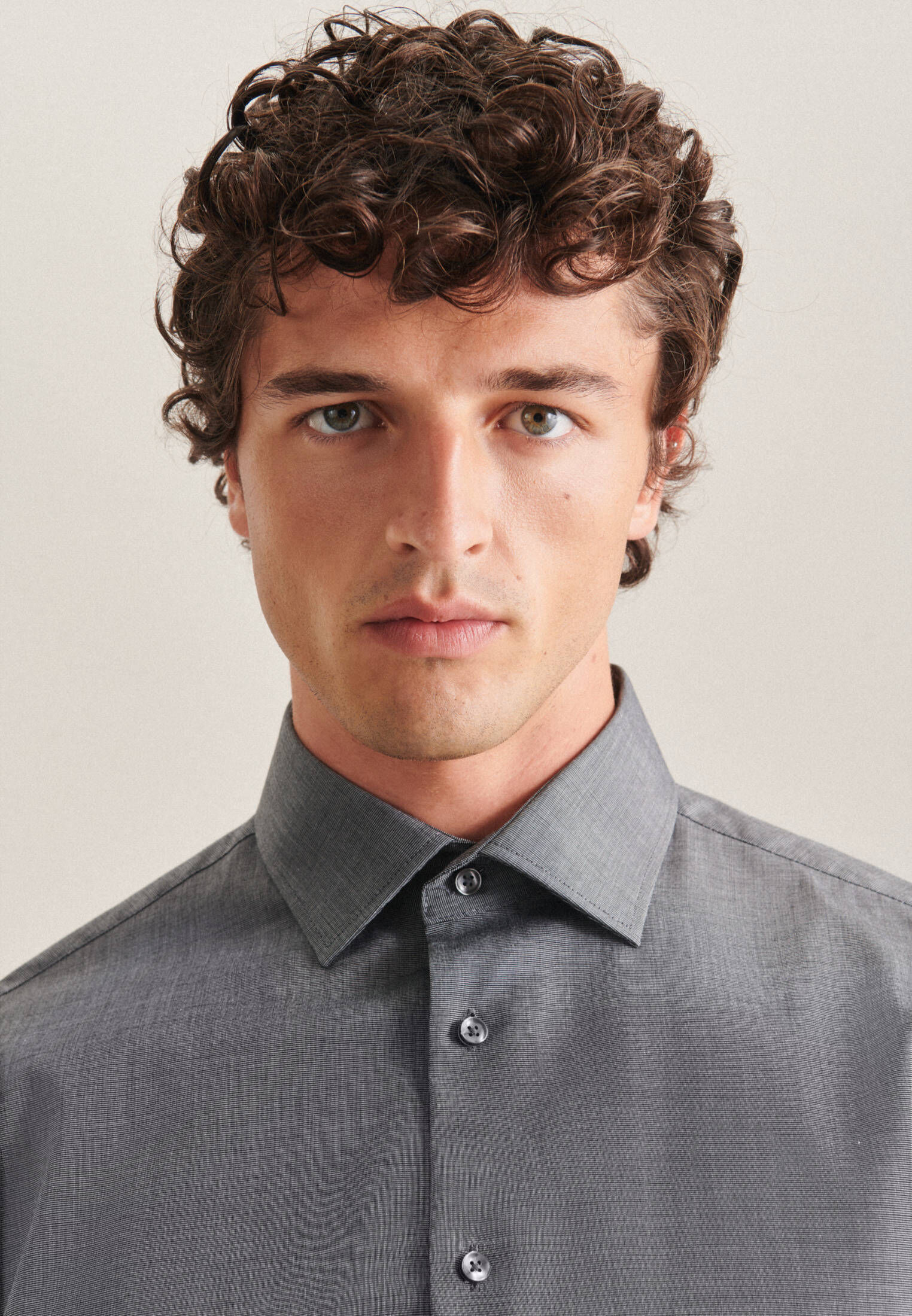 Seidensticker| Herren Hemd Shaped Fit extra langer Arm