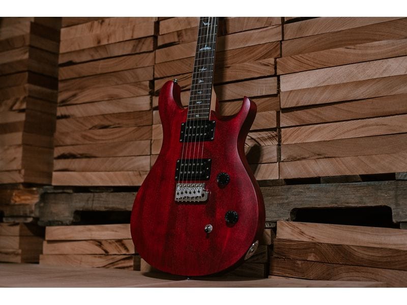 PRS Guitars E-Gitarre SE CE 24 Standard Satin Vintage Cherr Moderne Ausgabe der Allzweck-Gitarre