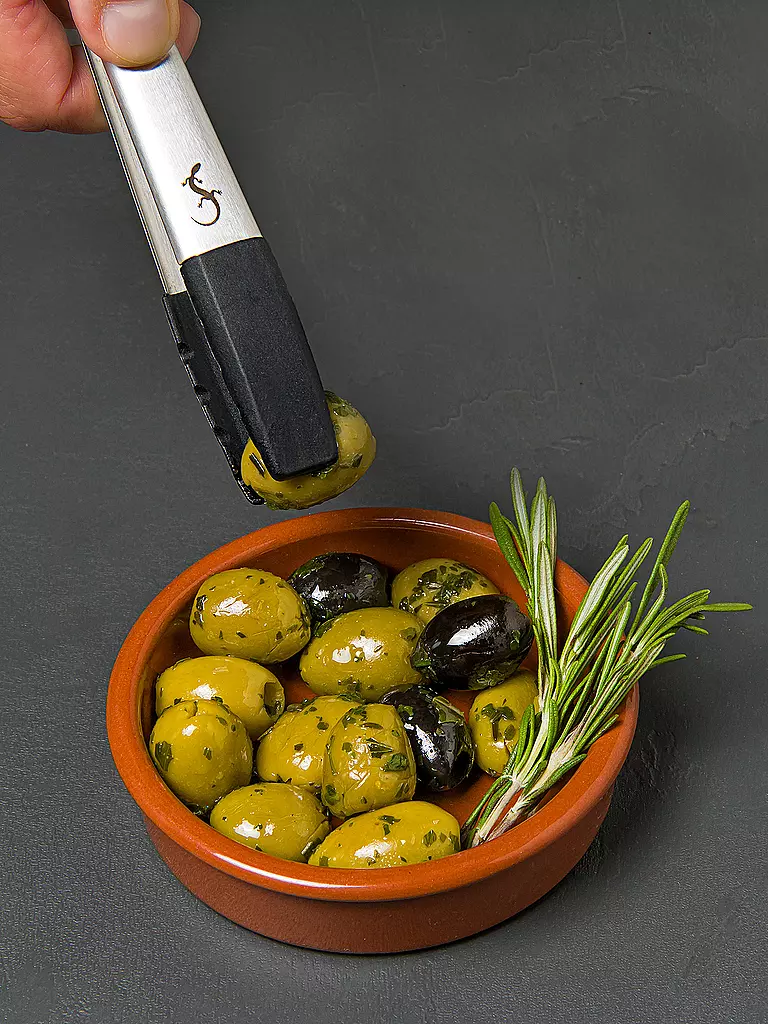 LURCH Universalzange TANGO 15cm Edelstahl / Silikon silber