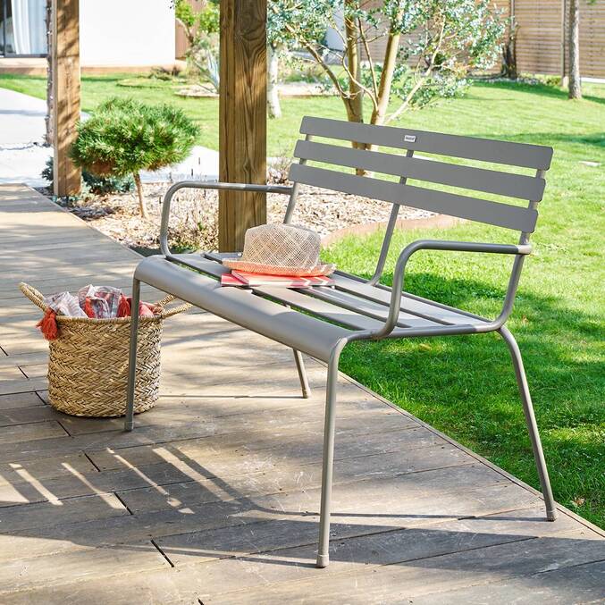 Banc de jardin GREENSBORO Café