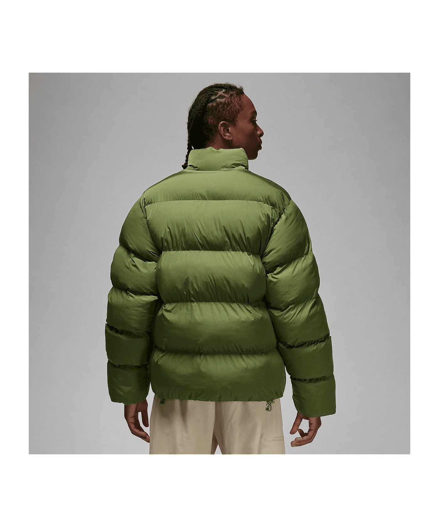 Jordan Essentials Poly Puffer Jacke Grün F340