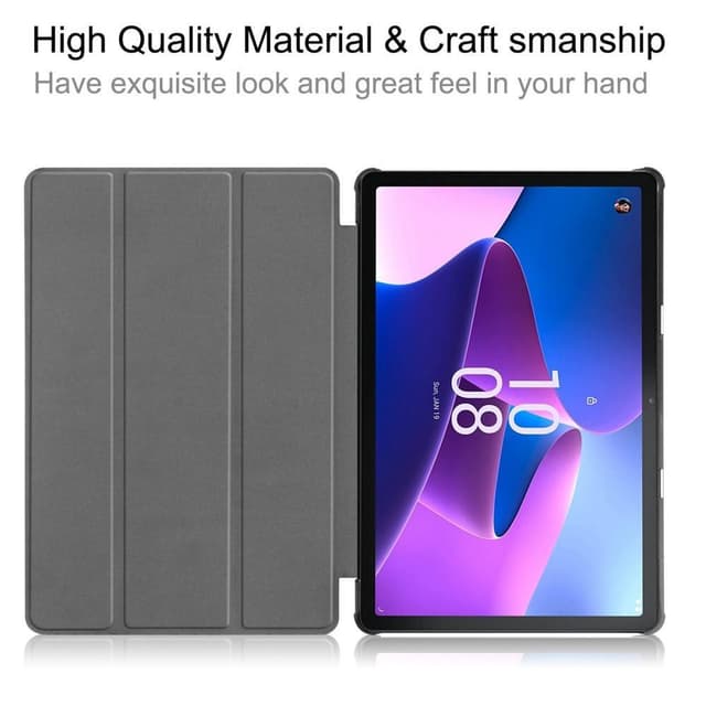 Til Lenovo Tab M10 (Gen 3) Trifoldet Stativdæksel