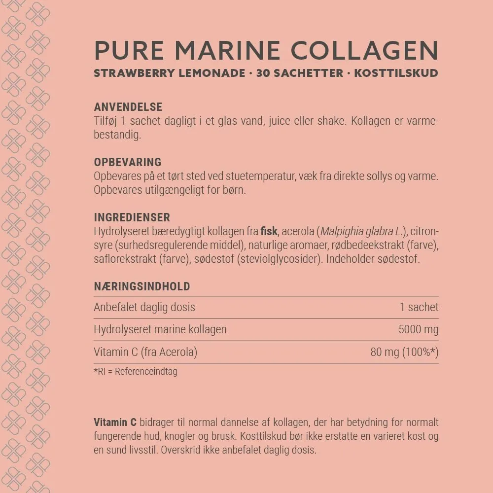 Plent Beauty Care Strawberry Lemonade - 30 sachets