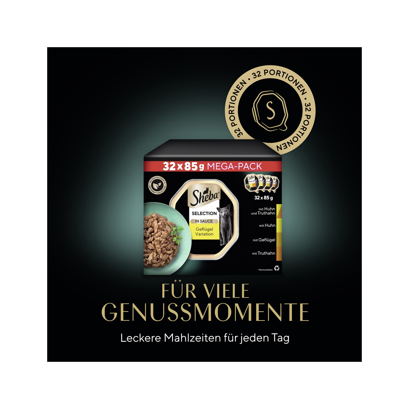 Sheba Selection in Sauce 32x85g