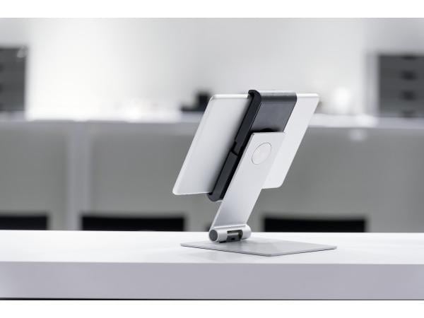 DURABLE Halterung Table Silber Hochwertige Tablet Tischhalterung