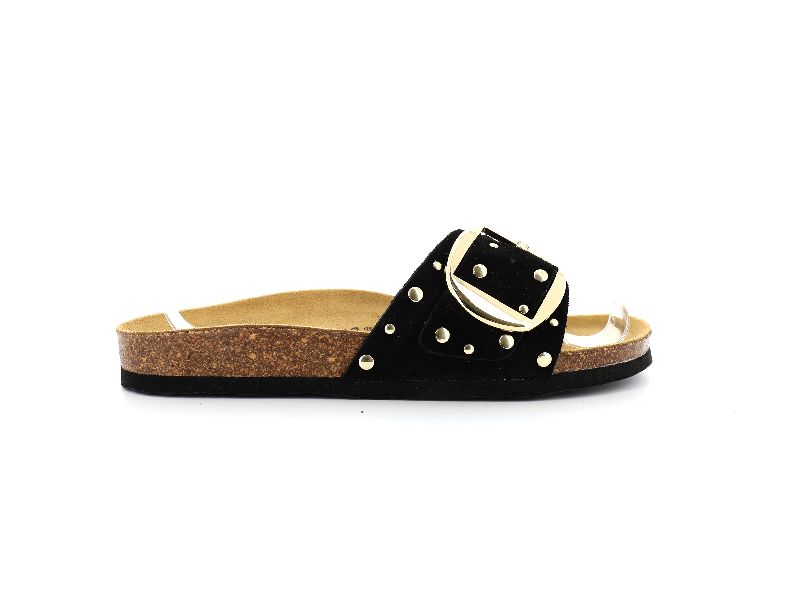 K. daques-RODIANT Nubuck Noir Or