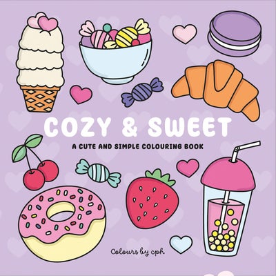 ColoursbyCPH Cozy & Sweet Fargeleggingsbok