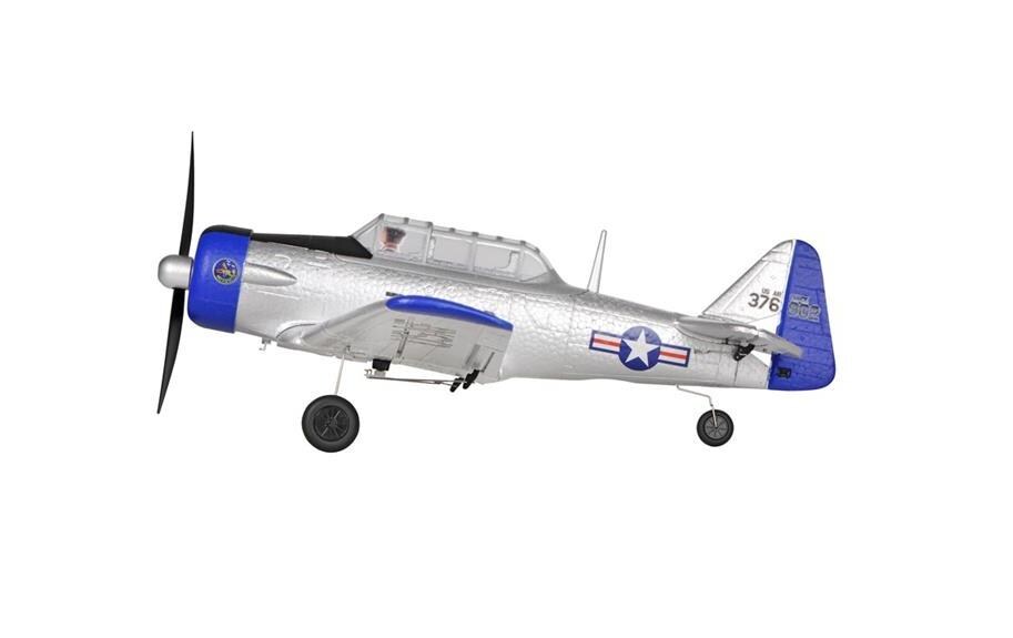 Warbird Mini AT-6 450 mm, Blau, RTF<br>Kleines 4-Kanal RC-Flugzeug mit Gyro