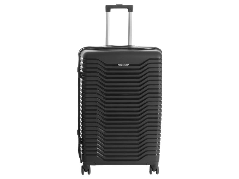 KOOR Reisekoffer Manila 95 L, Schwarz Trolley