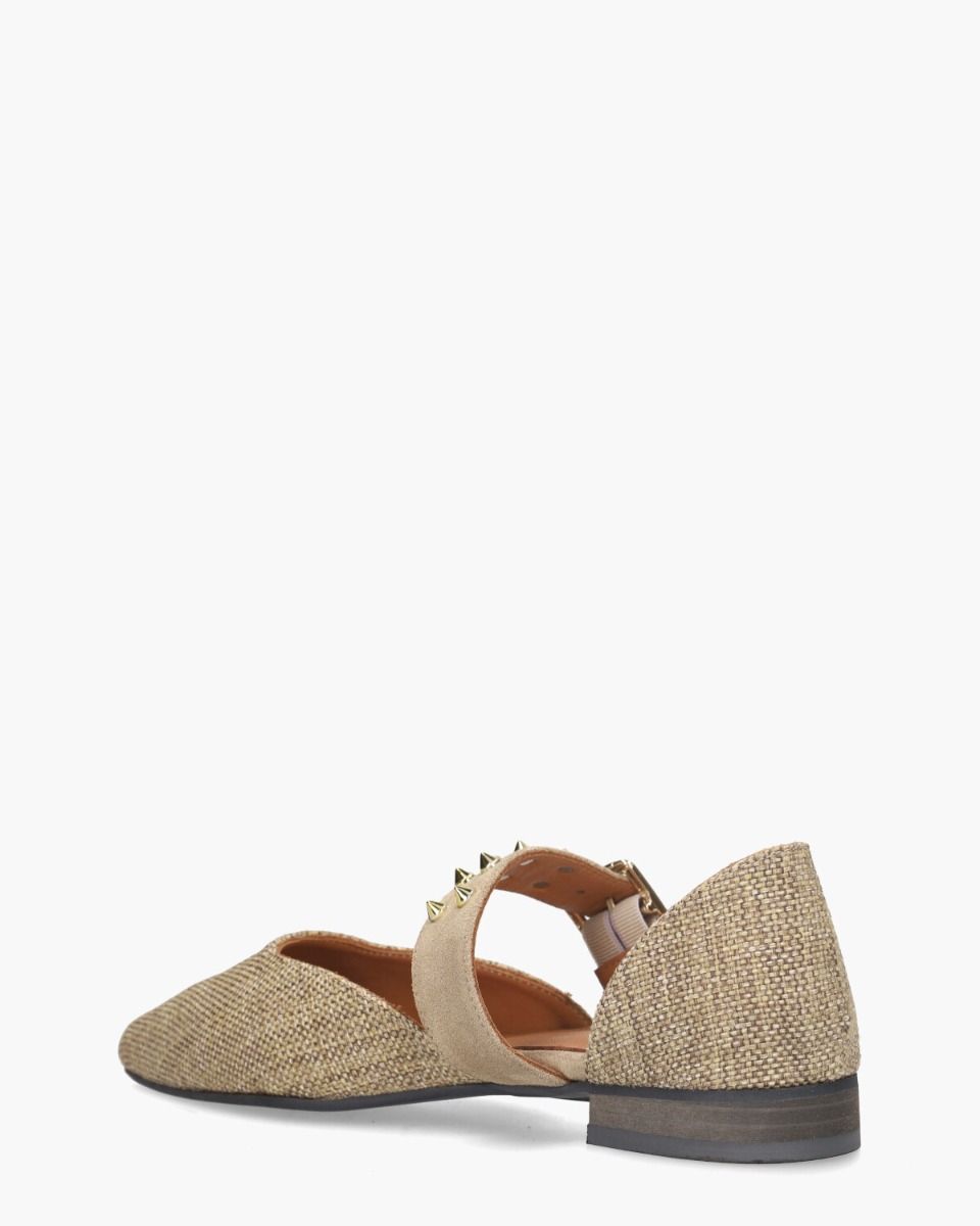 Gioia Waiel Beige Damesballerina's